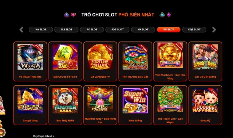 Đa dạng các thể loại game nhanh để trải nghiệm tại nhà cái U888