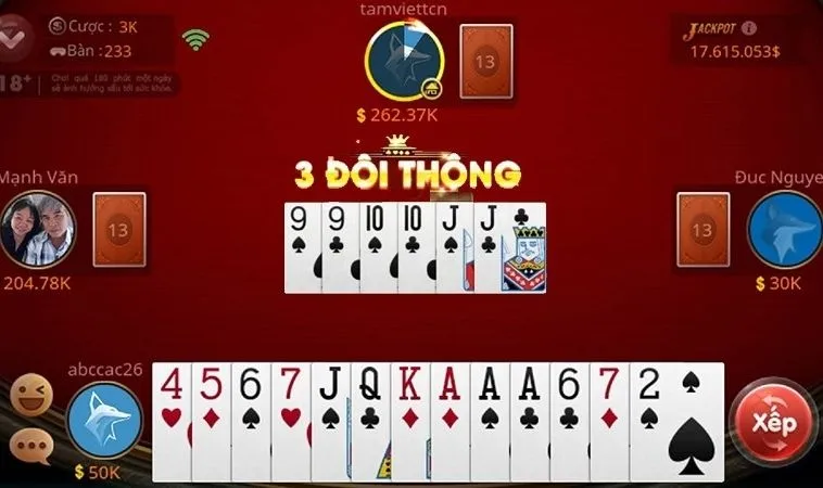 Chiến thuật đánh Tiến Lên Miền Nam U888 hiệu quả