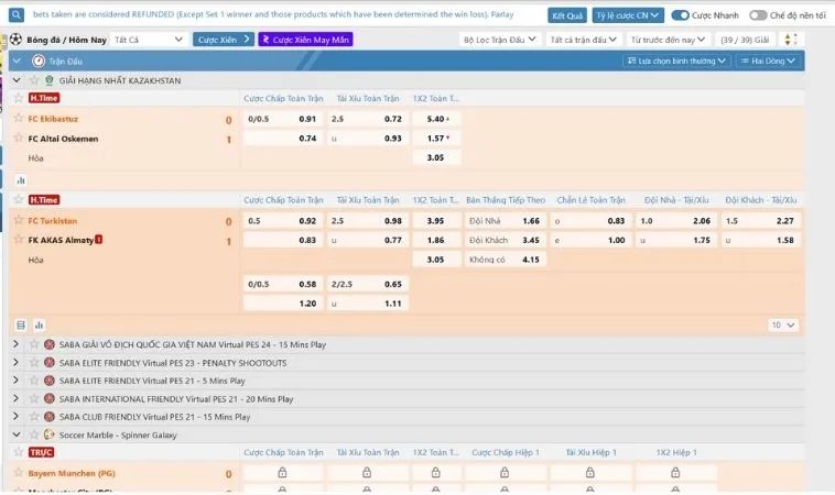 Tìm Hiểu Cá Cược Bóng Đá U888 Toàn Tập Cho Tân Thủ 2 Giao diện cá cược bóng đá U888